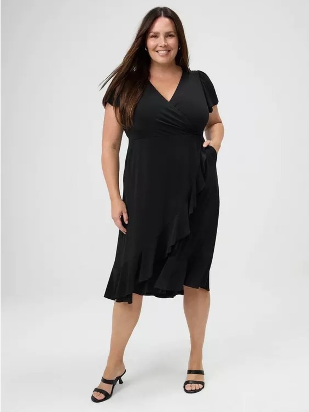 Torrid Wrap Midi Dress